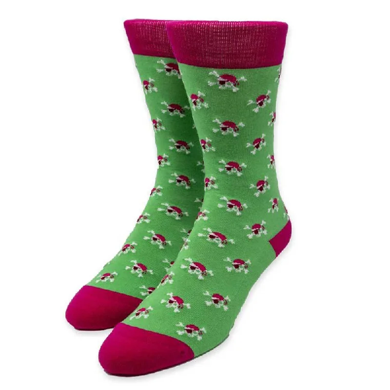 Pirate Green Men’s Socks