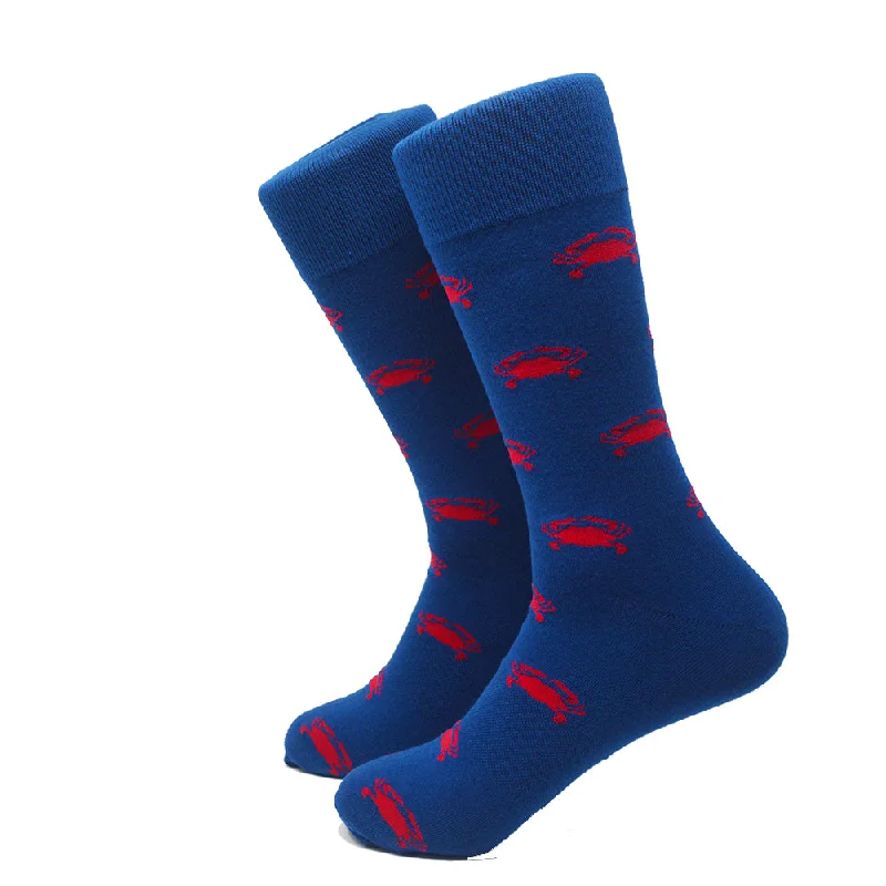 Crab Socks - Men's Mid Calf