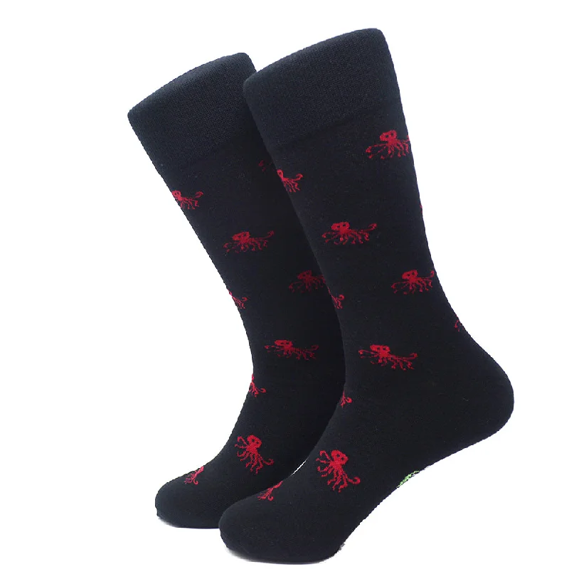 Octopus Socks - Men's Mid Calf