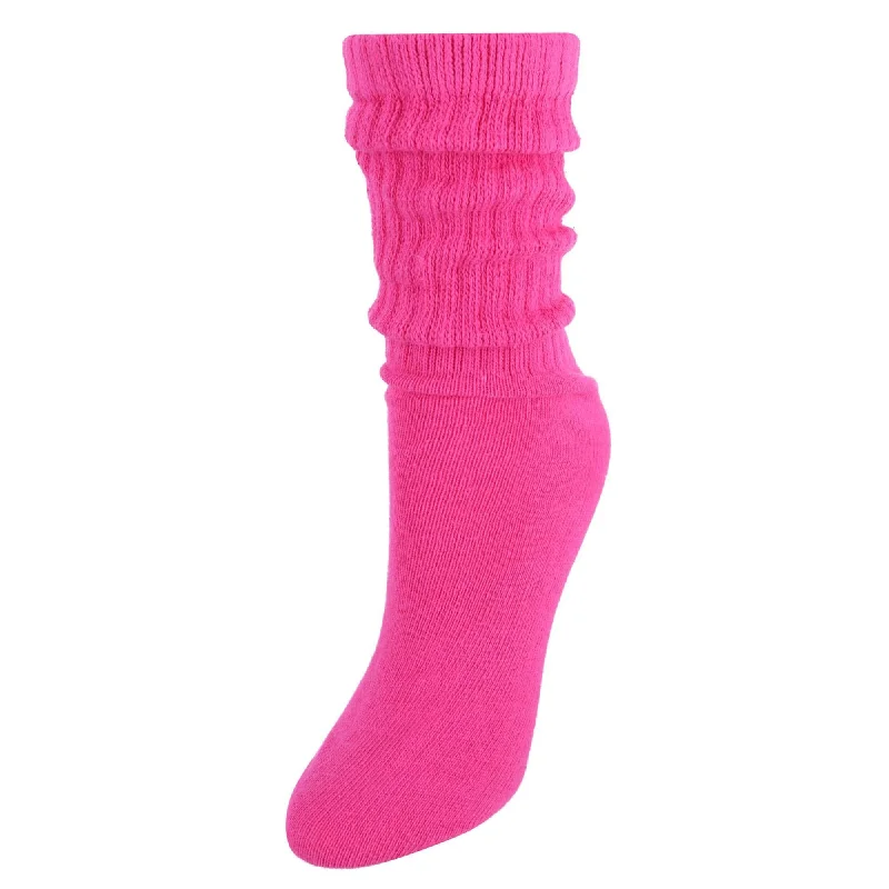 CTM® Women's Super Soft Slouch Socks (1 Pair)