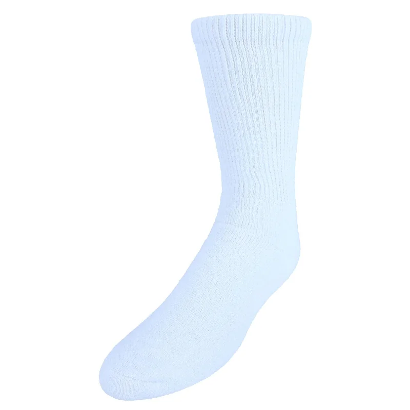 CTM® Men's Diabetic Crew Socks