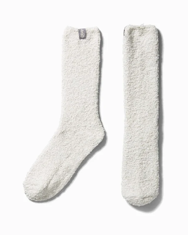 Tommy Bahama Island Soft Cozy Lounge Socks - Oatmeal Heather