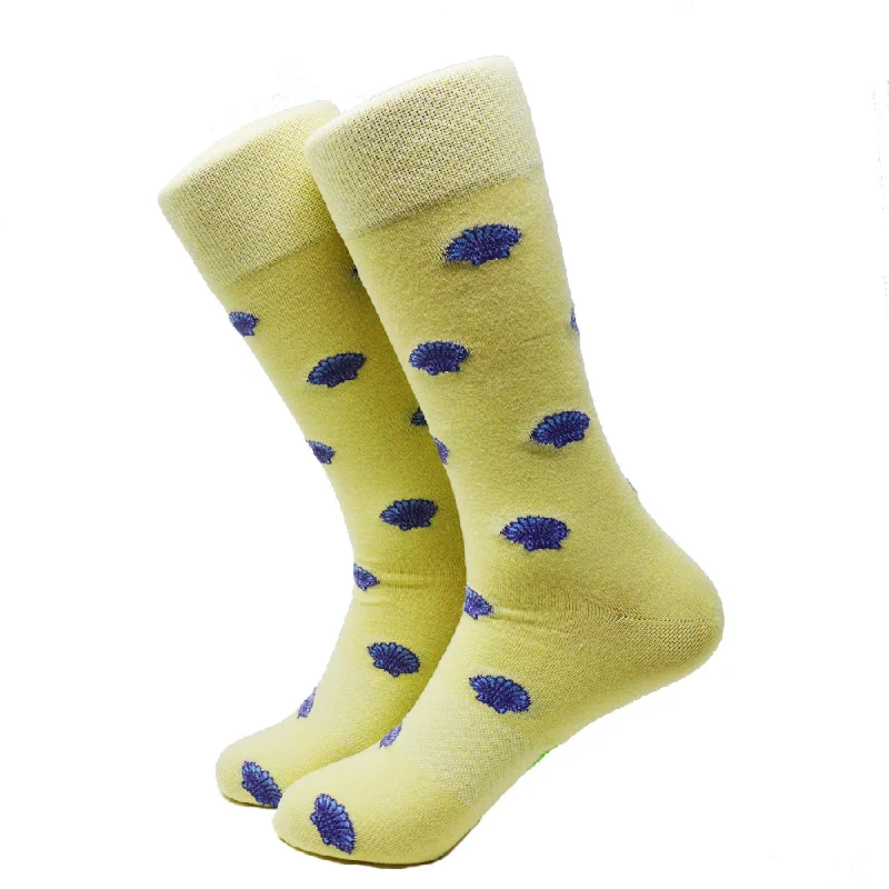 Sea Shell Socks - Men's Mid Calf