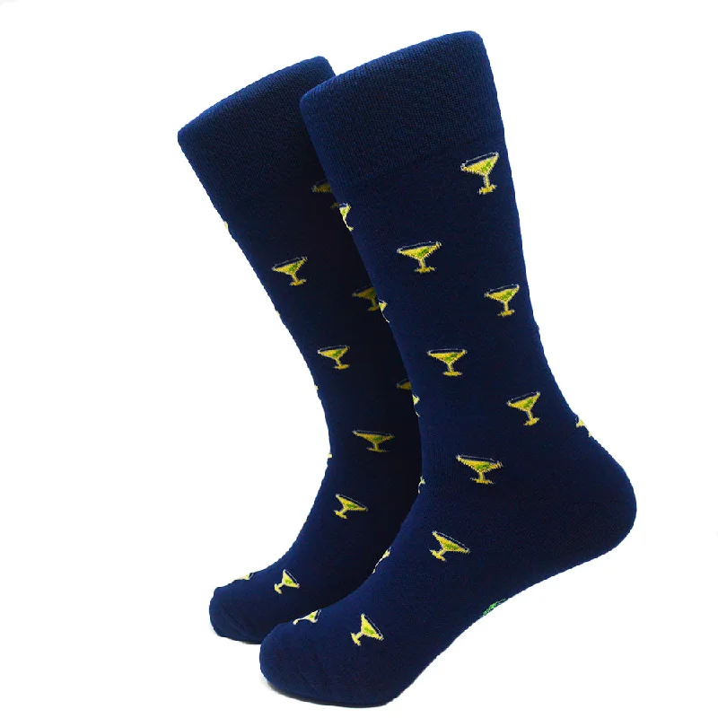 Martini Socks - Men's Mid Calf