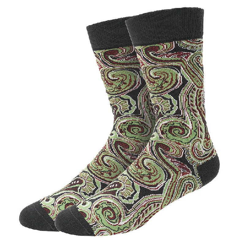 Murrman Green Men's Socks