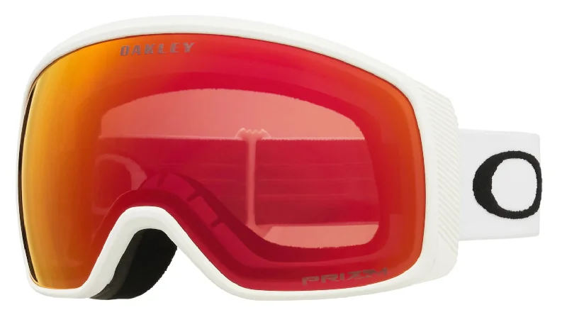 Oakley Flight Tracker M Goggles Matte White / Prizm Torch Iridium