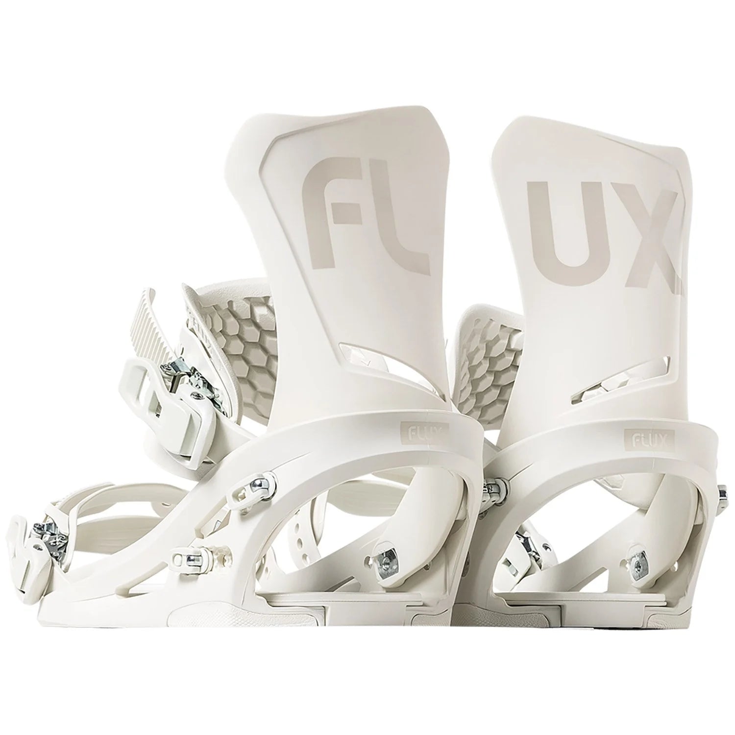 Flux DS Snowboard Bindings Womens 2025 Off White