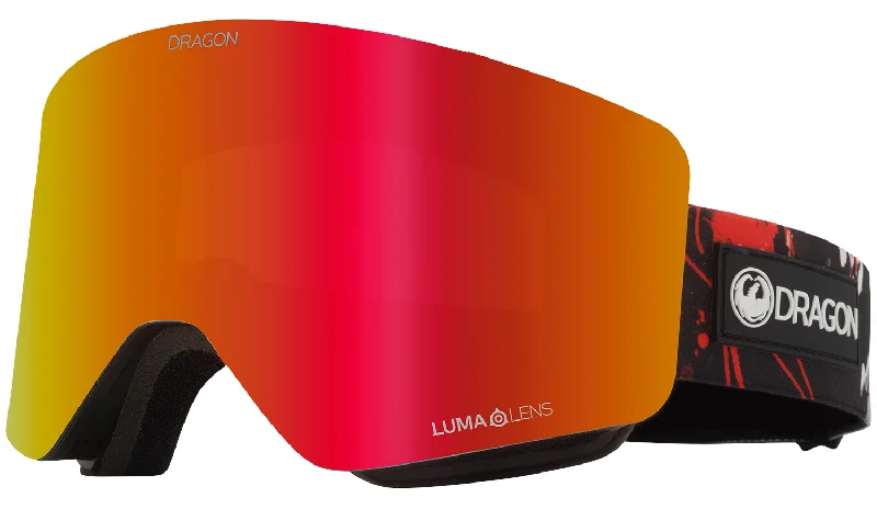 Dragon R1 OTG Snow Goggles Koi / Lumalens Red Ion + Lumalens Light Rose