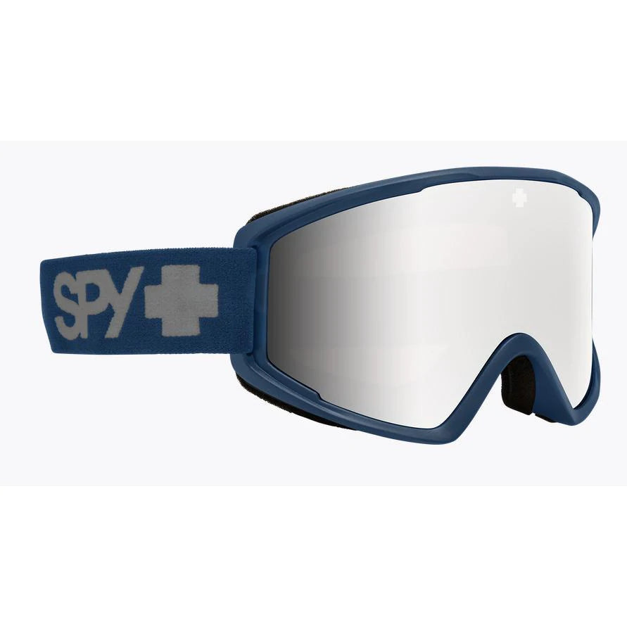 Spy Crusher Elite Goggles Matte Navy Bronze with Silver Spectra Mirror