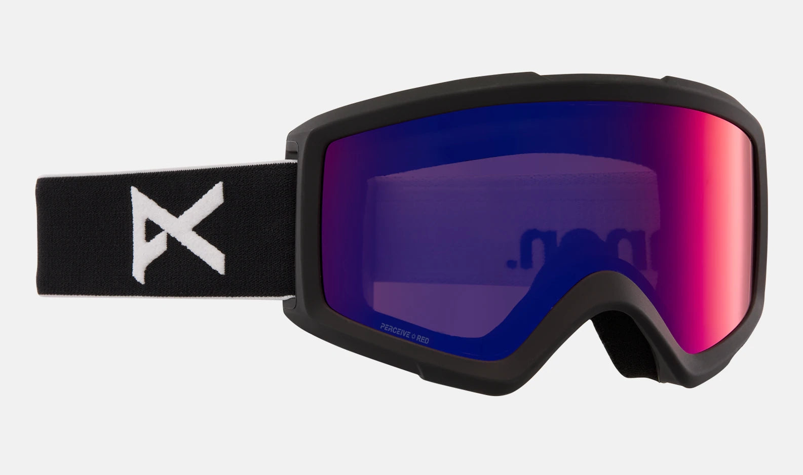 Anon Helix 2.0 Goggles & Spare Lens Black / Perceive Sunny Red Lens