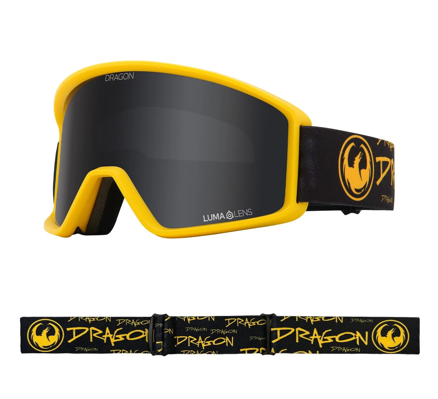 Dragon DXT OTG Snow Goggles Block / Lumalens Dark Smoke