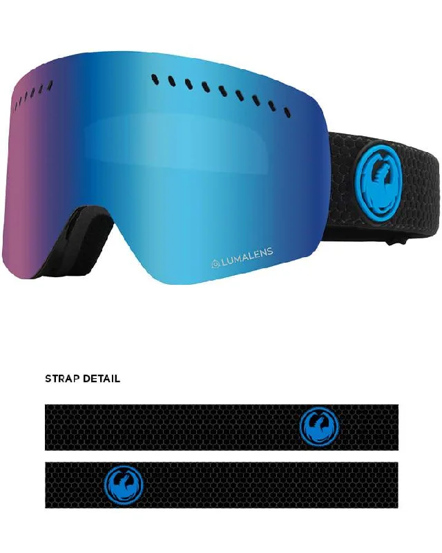 Dragon NFXS Snow Goggles Split / Lumalens Blue Ion + Spare Lens