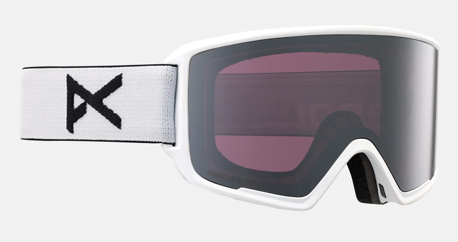 Anon M3 Goggles & MFI Face Mask & Spare Lens Low Bridge Fit White / Perceive Sun Onyx Lens