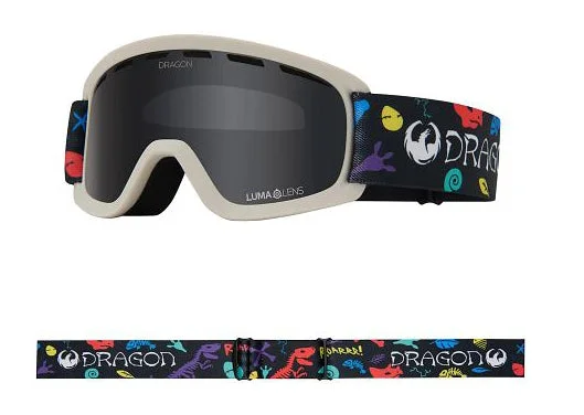 Dragon Lil D Snow Goggles Dinos / Lumalens Dark Smoke