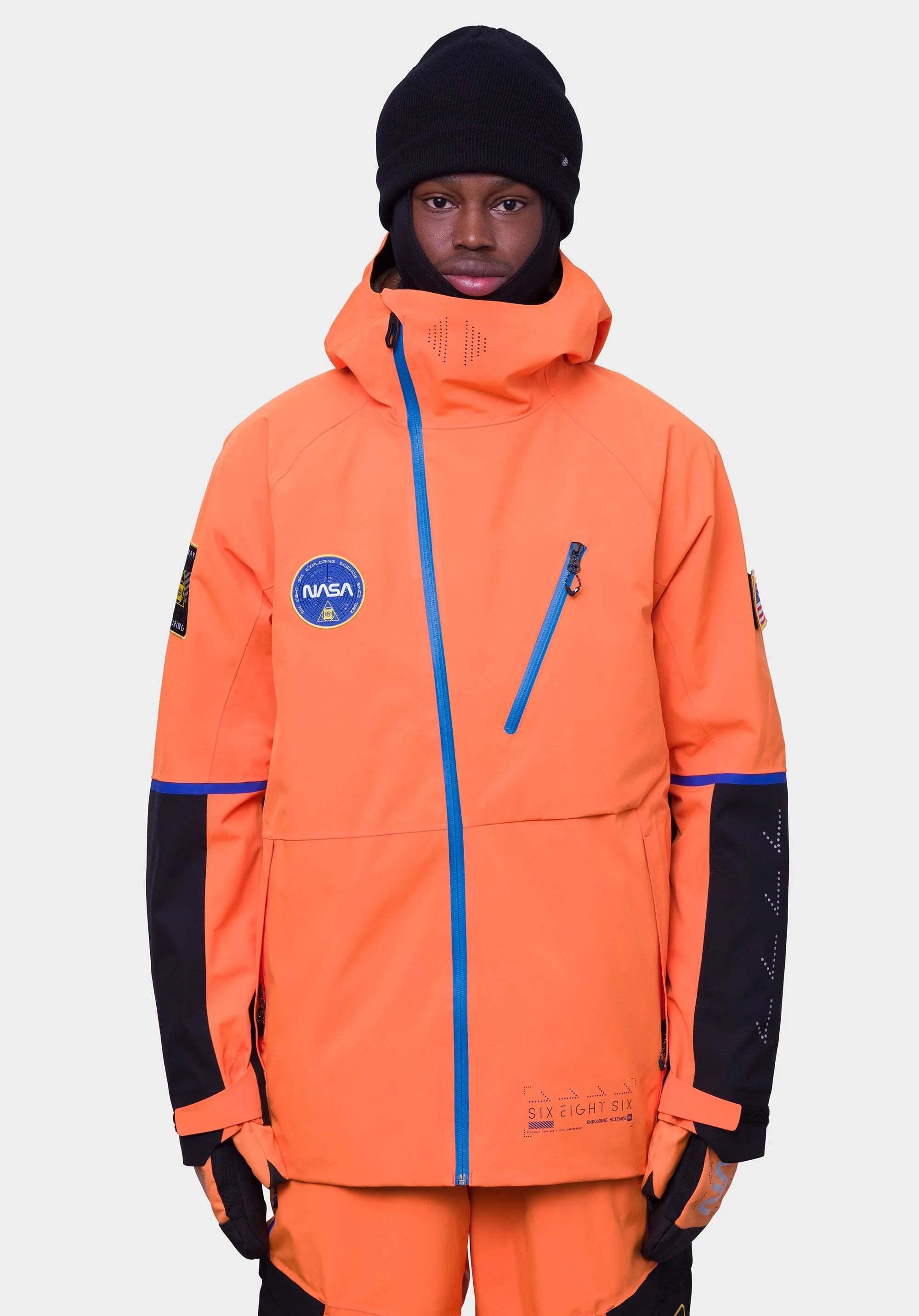 686 Exploration Thermograph Jacket Mens NASA Orange Black