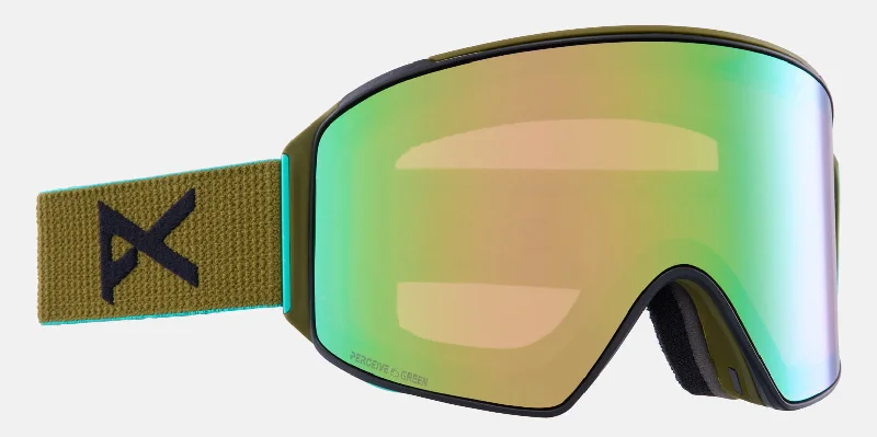 Anon M4 Toric Goggles MFI Face Mask & Spare Lens Mens 2023 Green / Perceive Variable Green Lens