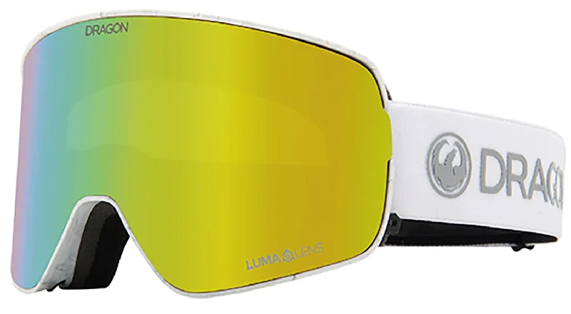 Dragon NFX2 Snow Goggles Carrara / Lumalens Gold Ion + Lumalens Amber