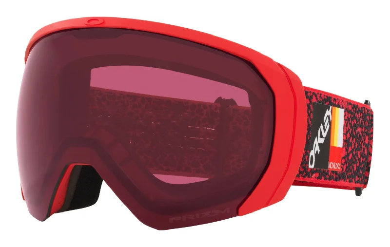 Oakley Flight Path L Goggles Matte Redline Crackle / Prizm Dark Grey