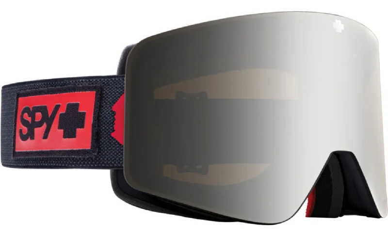 Spy Marauder Goggles Night Rider Matte Black / HD Plus Bronze with Silver Spectra Mirror + Spare Lens