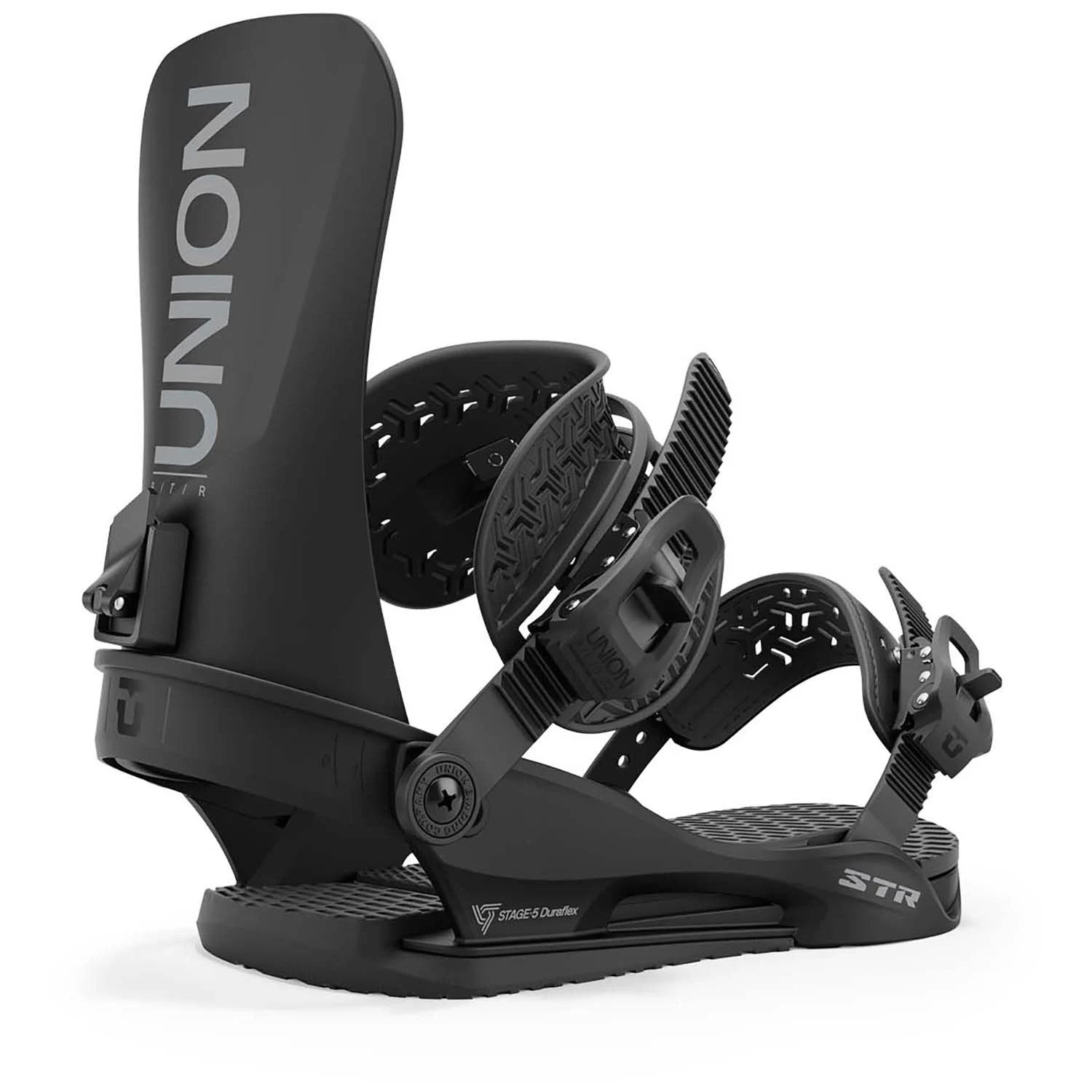 Union STR Snowboard Bindings Mens 2025 Black