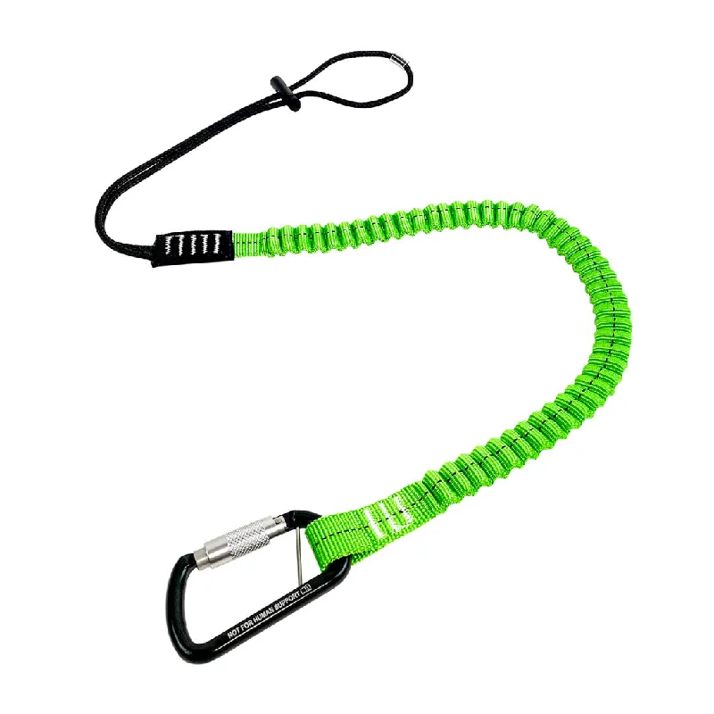 Frontline TLS22 ToolGrip Elastic Tool Tether 15 lbs with Self-Locking Aluminum Carabiner w/ Pin Lock