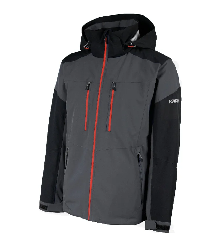 Karbon Hydrogen Jacket Mens Anvil / Black / Red