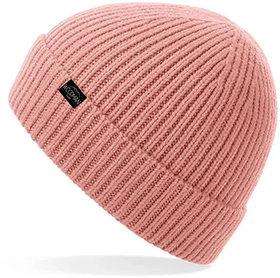 Beanie Ribbed Blush