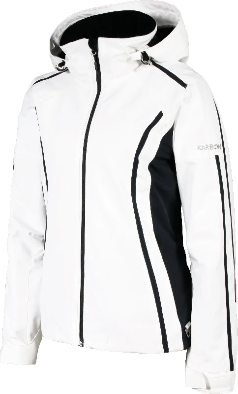 Karbon Reflect Jacket Womens Arctic White