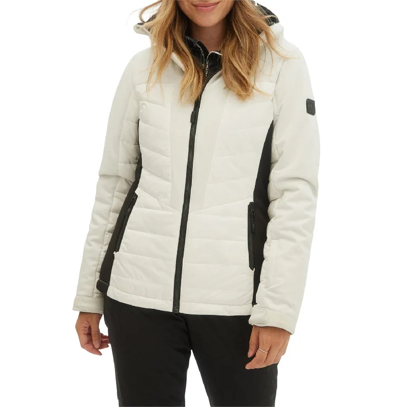 ONeill Baffle Igneous Womens Snow Jacket Powder White