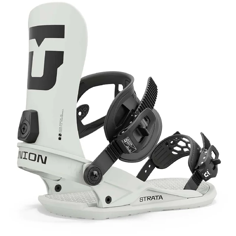 Union Strata Snowboard Bindings Mens 2025 Bone White