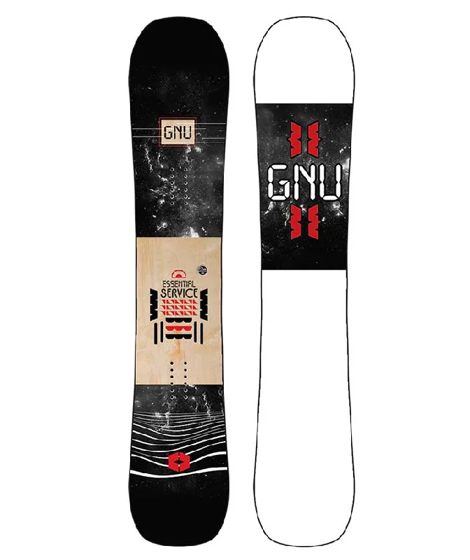 Gnu Men's Essential Service Wide Snowboard 2022