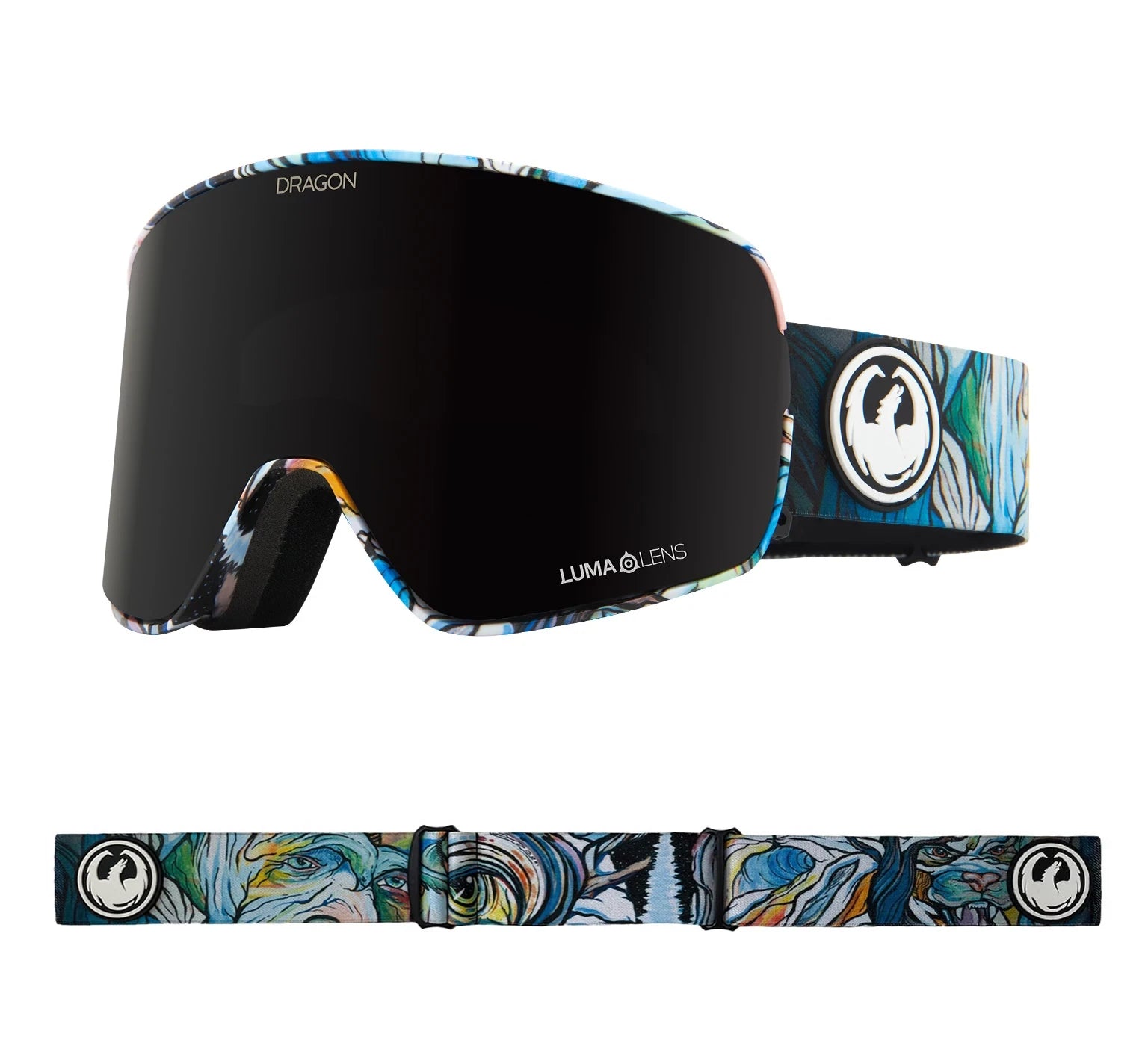 Dragon NFX2 Snow Goggles 2022 Chris Benchetler / Lumalens Midnight + Spare Lens