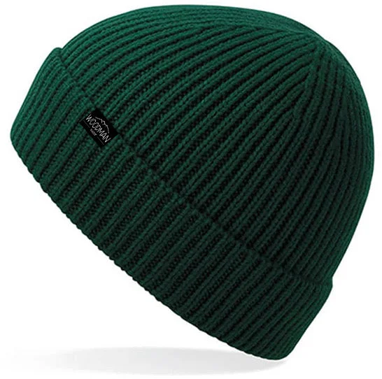 Beanie Ribbed bottle green