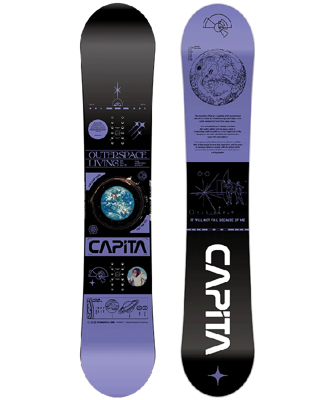 Capita Men's Outerspace Living Wide Snowboard 2023