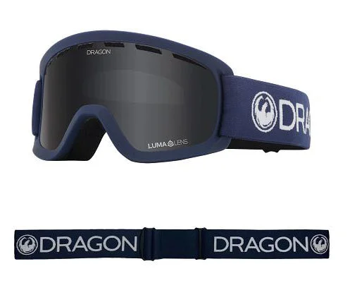 Dragon Lil D Snow Goggles Low Bridge Shadow Lite / Lumalens Dark Smoke