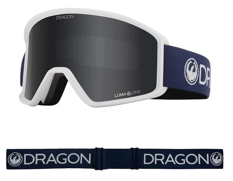 Dragon DXT OTG Snow Goggles Low Bridge Shadow Lite / Lumalens Dark Smoke