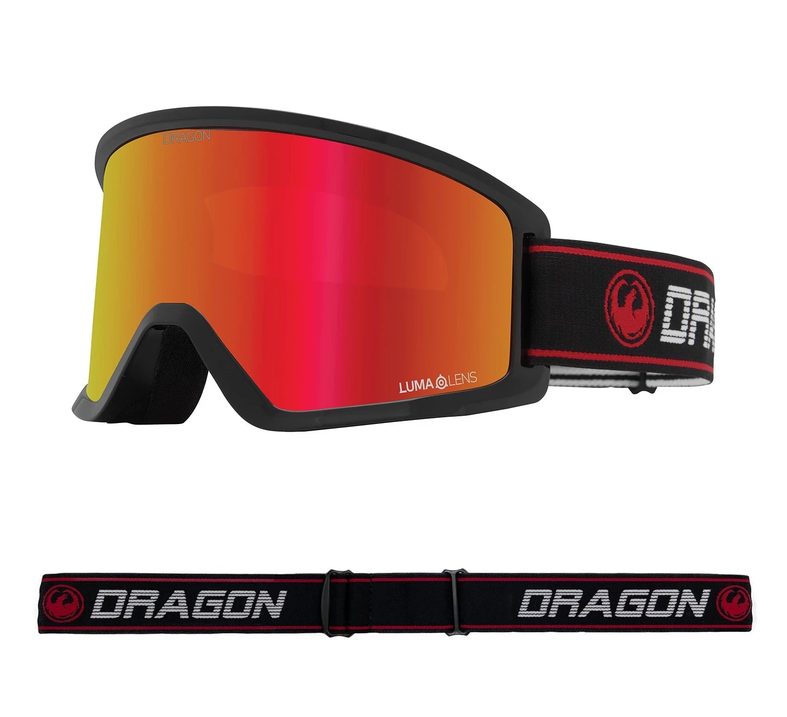 Dragon DX3 OTG Snow Goggles Infrared / Lumalens Red Ion