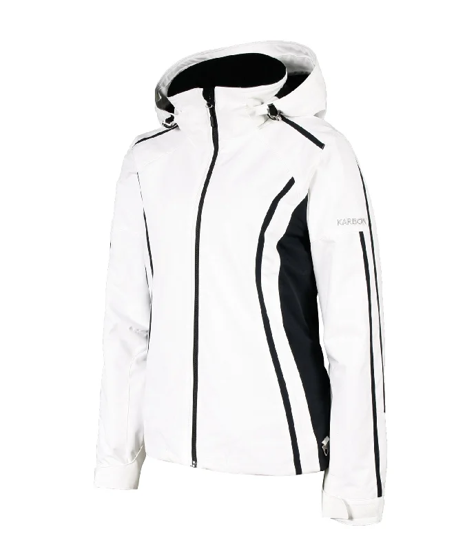 Karbon Reflect Jacket Womens Arctic White