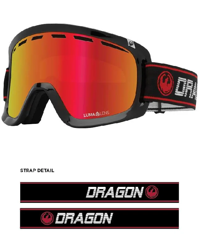 Dragon D1OTG Goggles Infrared / Lumalens Red Ion