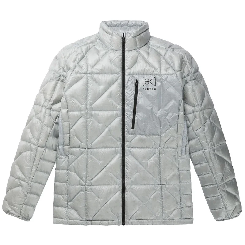 Burton [AK] Baker Down Insulated Jacket Mens Grey Cloud