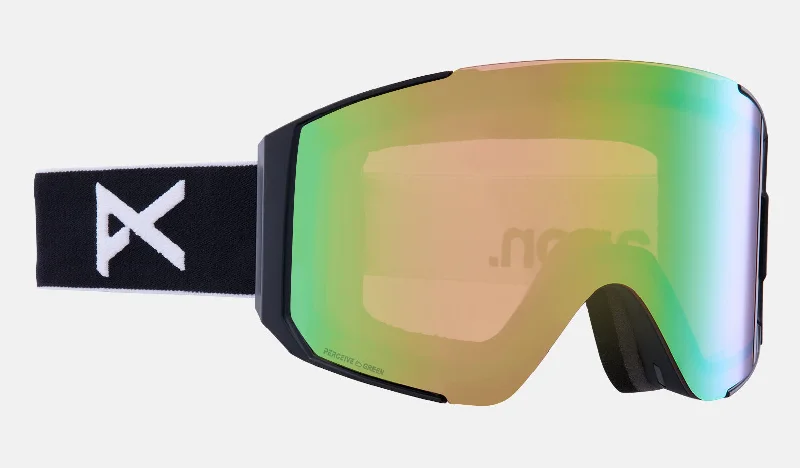 Anon Sync Goggles Black / Perceive Variable Green Lens