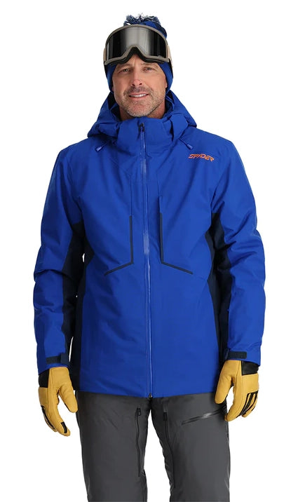 Spyder Primer Jacket Mens Electric Blue