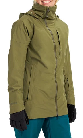 Burton Pillowline GORE-TEX Womens Jacket Martini Olive