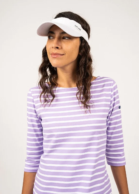 VISOR CAP - 100% Cotton Visor Cap (WHITE)