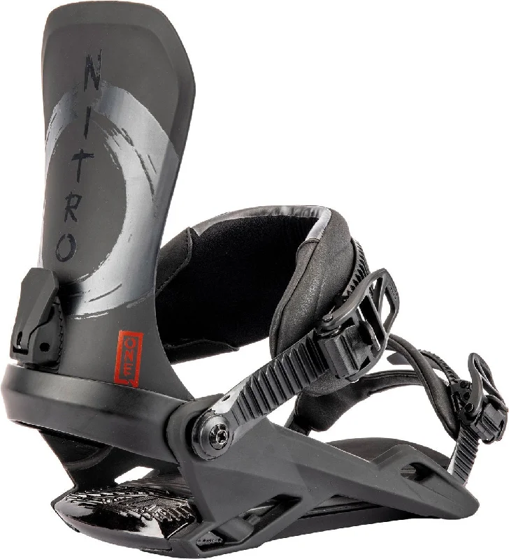 Nitro One Snowboard Bindings Mens Large (US 11.0-14.0) Samurai New 2023