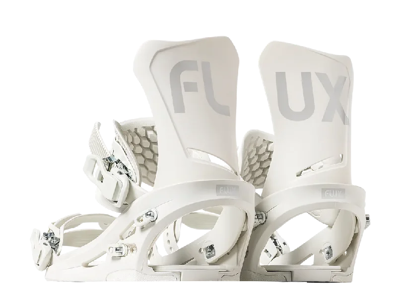 Flux DS Snowboard Bindings Mens 2025 Off White