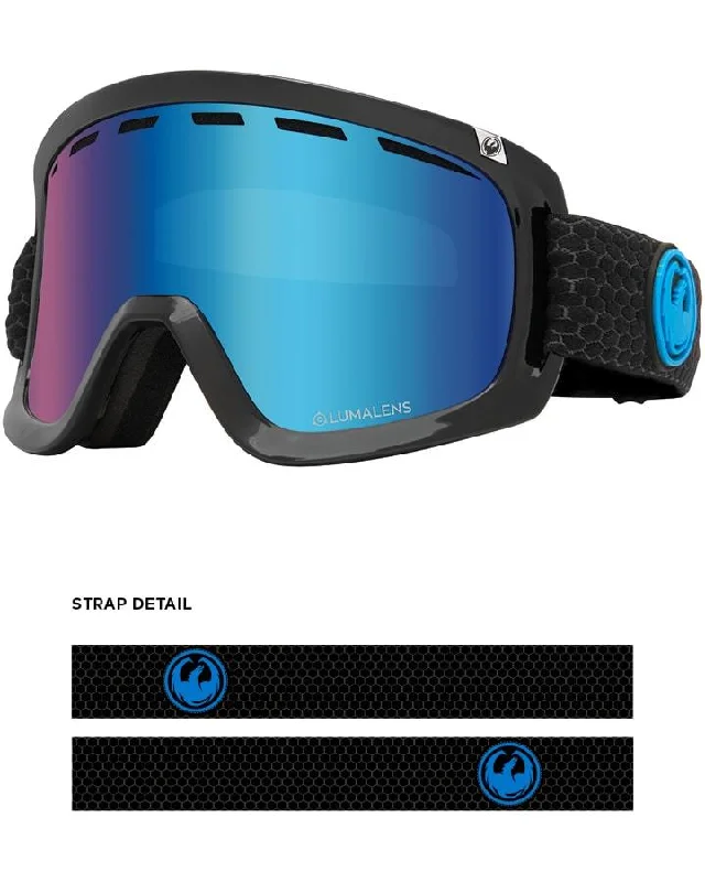 Dragon D1OTG Goggles Split / Lumalens Blue Ion