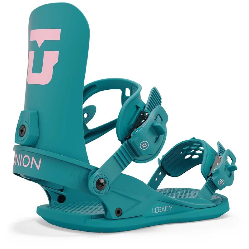 Union Legacy Snowboard Bindings Womens 2025 Teal