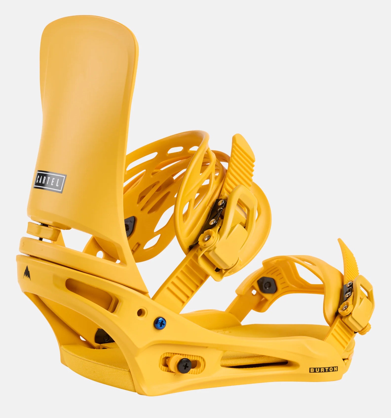 Burton Cartel Snowboard Bindings Mens 2025 Goldenrod