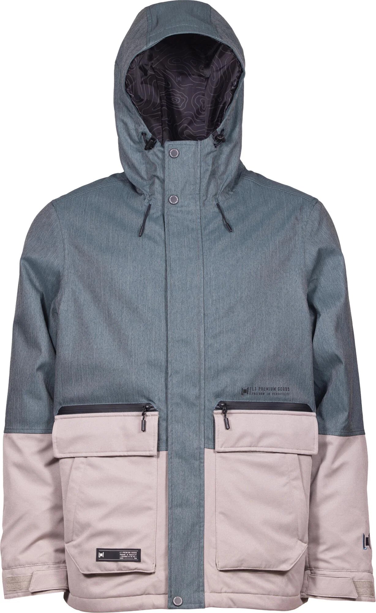 L1 Legacy Mens Jacket Slate / Stone